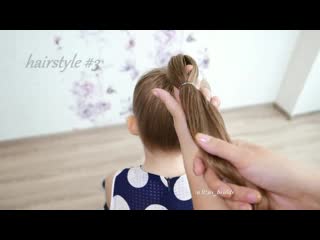 10 cute 1 minute hairstyles for busy morning! quick easy hairstyles for school!