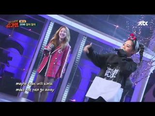 U sungeun & truedy (orig goofy) much much @ jtbc sugar man 160216