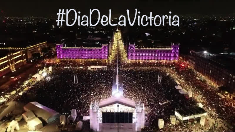 |🇲🇽 ➦ euforia por triunfo de lópez obrador desata fiesta en méxico