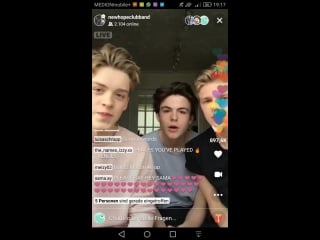 New hope club ice challenge livestream 2 6 17