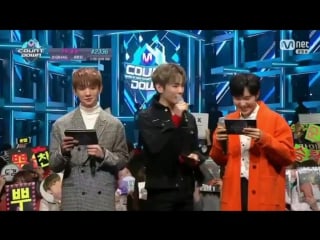 [vid] [170105] mc hoshi & joshua @ m!countdown