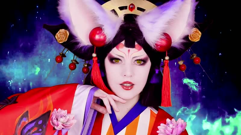 Tamamo no mae cosplay makeup tutorial onmyoji 阴阳师