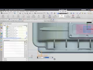 Корпус редуктора getriebe gehaeuse part 5 siemens nx 8 training multibody method extract body