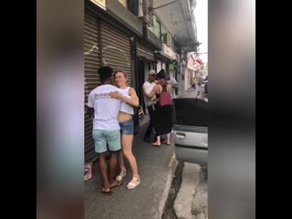 Merengue on the street of santo domingo