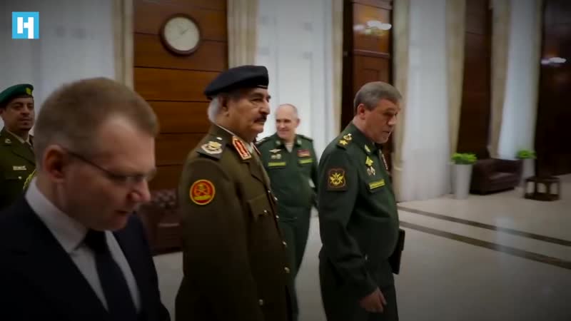 Евгений пригожин на переговорах с ливийским маршалом
