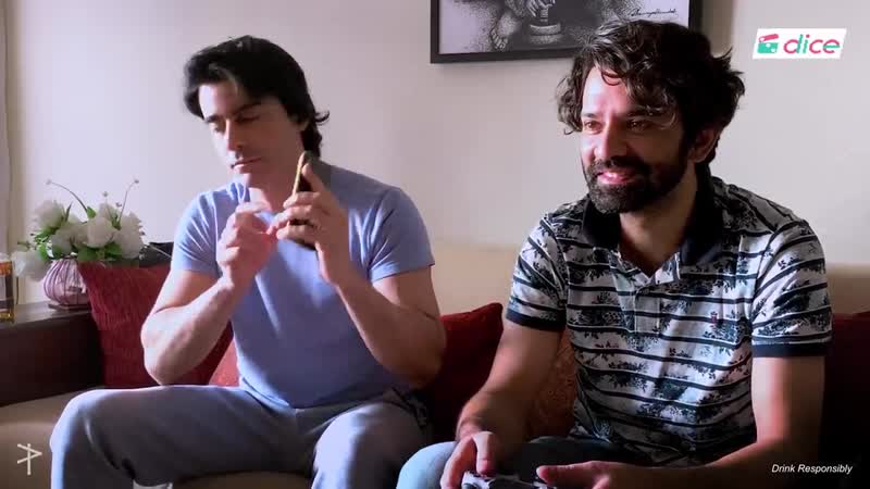 Dice media working from home with a friend ft barun sobti gautam rode