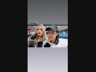 190217 ig siyeon insta story sunny7907