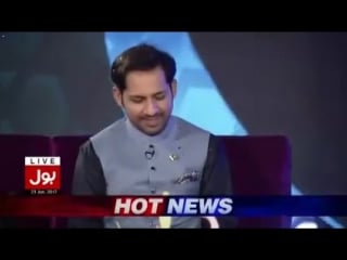 Pakistan cricket team captain sarfraz ahmed reaction when aamir liaquat remarks over indian team