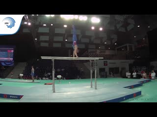 Nikita nagornyy tops parallel bars during qualification at ecszczecin2019