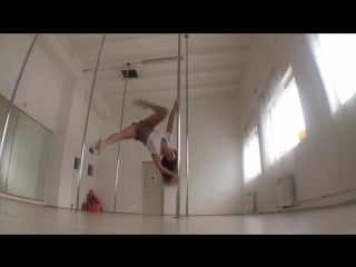 Exotic pole dance nina kozub /exotic трюки/