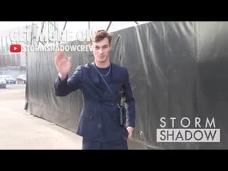 Alexander pettyfer, toni garrn, amber valletta and more attend the hugo boss fw 2020