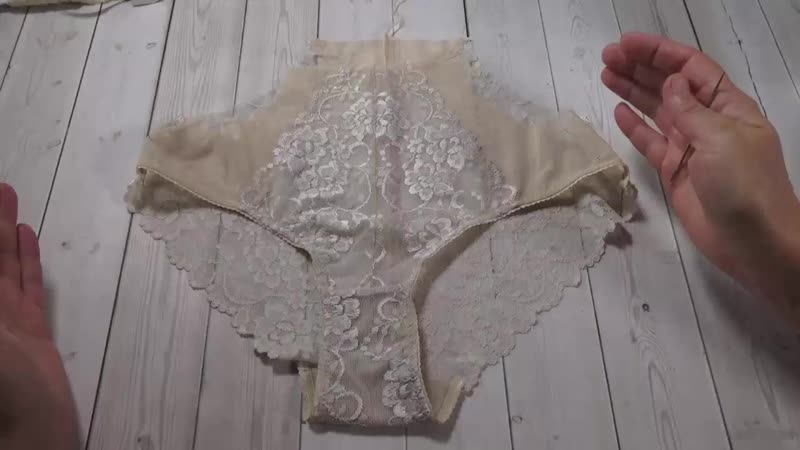Дошиваем трусики беатриче