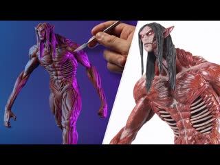 Sculpting eren founding titan (final form) porn on titan [ shingeki no kyojin ]