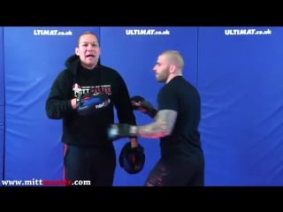 Padwork striking drills for mma