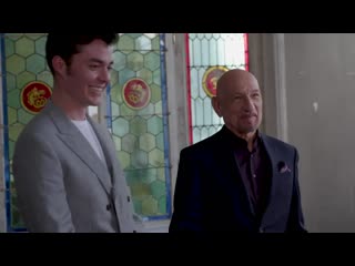 Behind the scenes! jack bannon & sir ben kingsley's emmy mag photo shoot