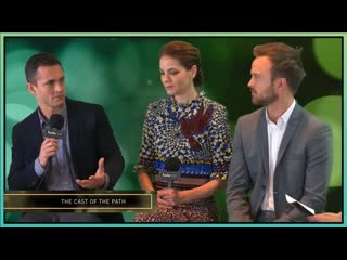 Hulu live lounge with aaron paul, hugh dancy, clare bowen and much more • hulu