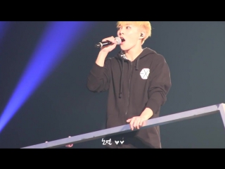 [fancam d1] 151031 exoplanet #2 the exo'luxion in fukuoka @ xiumin focus promise (edit ver )