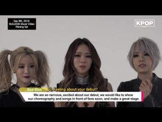 170117 [exclusive] interview with bulldok! (new girl group)