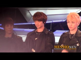 [minhoney] 111028 pusan kpop super live minho cut i need your smile