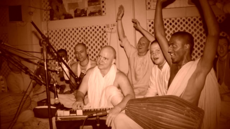 Aindra dasa last kirtan последний киртан 16 07 2010
