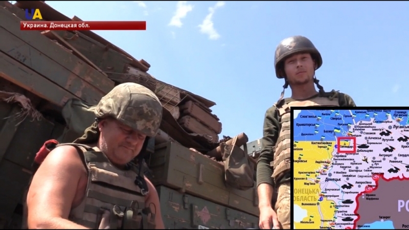 Фронт донбас світлодарська дуга [27 07 2018]