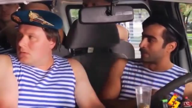 Маршрутчик каазец и день вдв