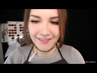 Асмр парикмахер [красим волосы] 💇✂ asmr hairdresser [hair dye]