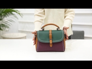 Vintage structured handbag