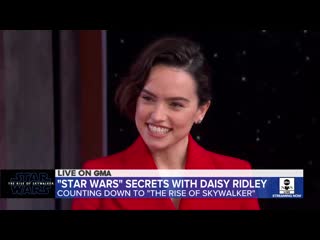 Daisy ridley weighs in on that lost ‘rise of skywalker’ script (2019)