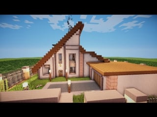 Minecraft строим красивый дом строительный креатив серия 5