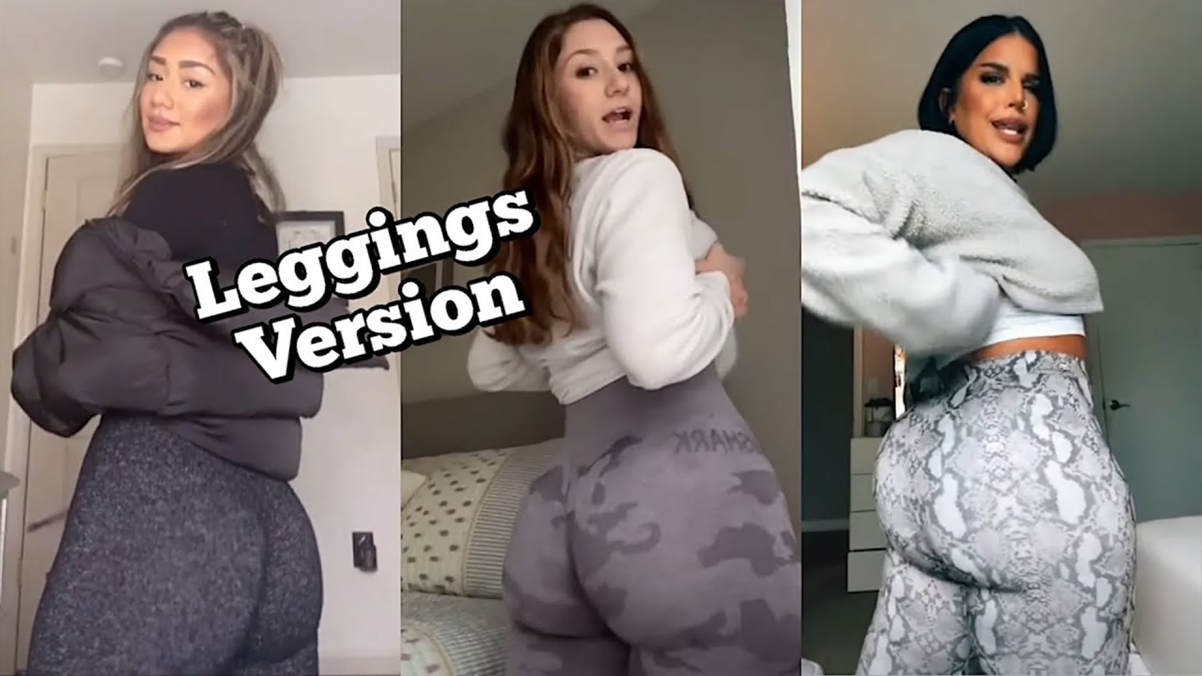 Only leggings big bank challenge tiktok compilation