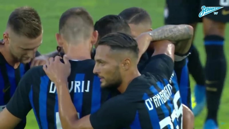 «интер» «зенит» голы шедевры