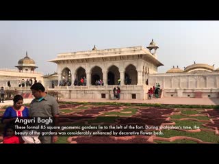 Agra fort, india video guide in 4k