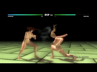 Dead or alive 5 last round kasumi vs rachel (nude mod)