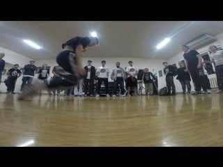 Beginners 1x1 bboy voron(win) & bgirl косичка