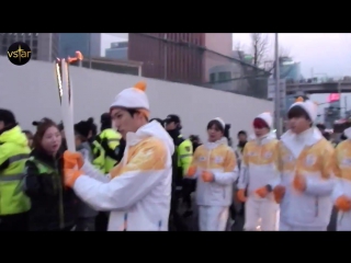 [13 01 2018] pyeongchang 2018 olympic torch relay live day 74 @vstar