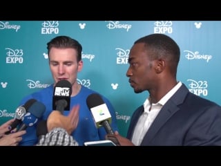 Крис на конвенции «d23 expo» (15/08/15)