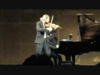 1b devid garrett & julien quentin, recital, s frank, sonata for violon, (3 4) paris 28 05 2016