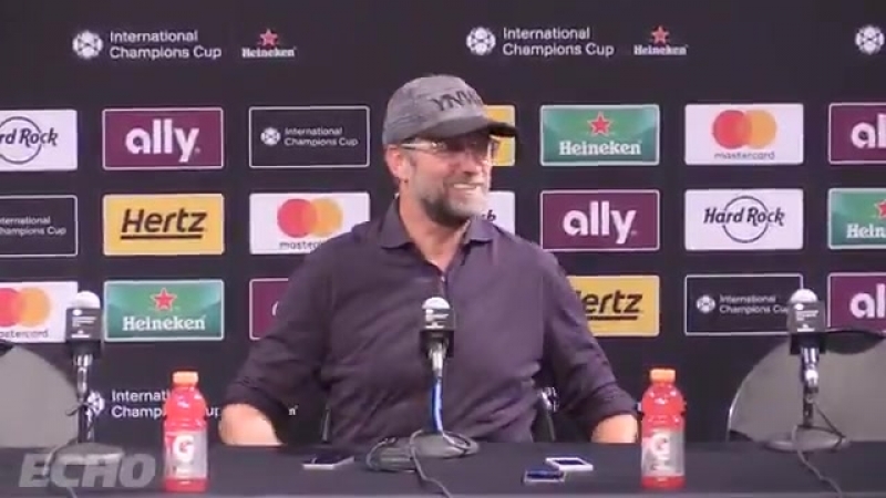 Jurgen klopp upstages pep guardiola at his own press conference