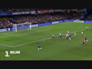 A stunner from @andre schuerrle, a curler from @willianborges88 two goals from that man @m