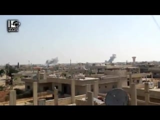 Сирия 28 07 2018 авиаудары по позициям боевиков в дараа