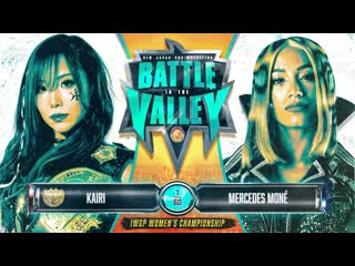 Mercedes mone (sasha banks) vs kairi