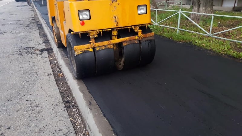 Беговой проезд #асфальтирование