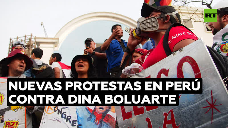 Cientos de peruanos retoman las protestas en puno contra dina boluarte