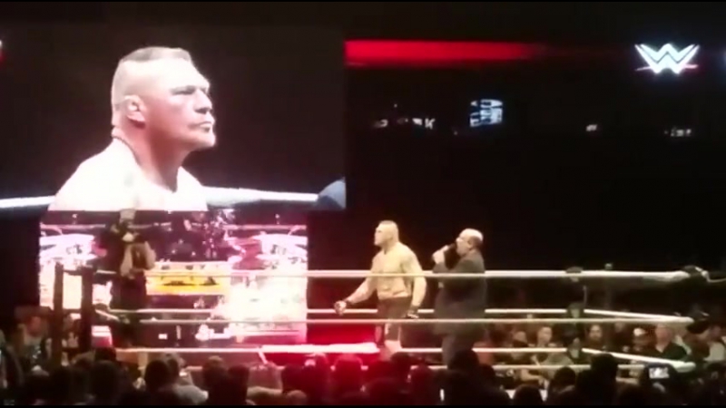 Брок леснар пр рэнди ортон (домашнее шоу в чикаго, 24 9 16)