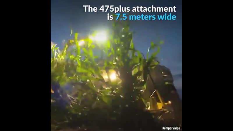 This machine makes the process of harvesting extremely smooth