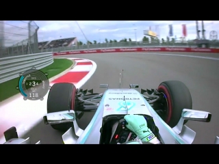 F1 2015 russian gp nico rosberg onboard pole position lap