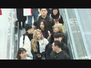 190118 lisa @ incheon airport (korea) to soekarno hatta airport (jakarta, indonesia)