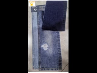 Qys stretch denim self built cloth factory production denim fabric hyq292 23s