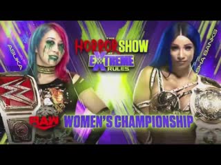 Asuka vs sasha banks